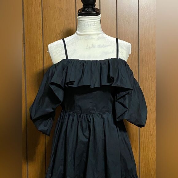 Ulla Johnson Lila Off Shoulder Minidress size 4 - Picture 5 of 13